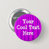 Paarse Satin - Sjabloon Ronde Button 5,7 Cm (Voorkant /achterkant)