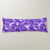 Paarse saus lichaamskussen (Achterkant)