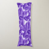 Paarse saus lichaamskussen (Voorkant Verticaal)