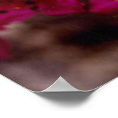 Paarse Saxifrage VloerArctische Oliktok Alaska Poster (Hoek)