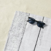 Paarse  Scallop Shell Beach Towel Strandlaken (In situ)