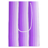 Paarse schaduwstrepen medium cadeauzakje (Achterkant)