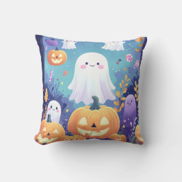 Paarse Schattigee Halloween Kussen