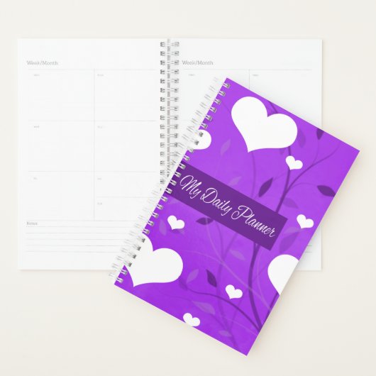 Paarse Schattigee Planner (Display)