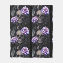 PAARSE SCHEDEL FLEECE DEKEN