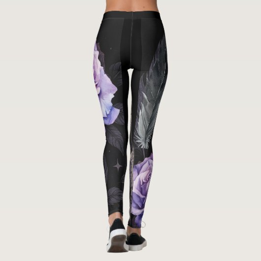 PAARSE SCHEDEL LEGGINGS (Achterkant)
