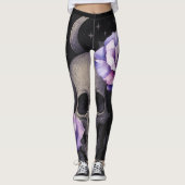 PAARSE SCHEDEL LEGGINGS (Voorkant)