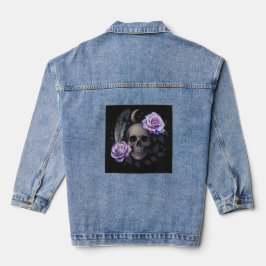 PAARSE SCHEDEL T-shirt Denim Jacket