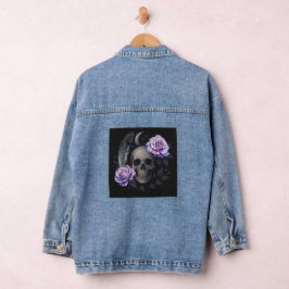 PAARSE SCHEDEL T-shirt Denim Jacket