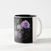 PAARSE SCHEDEL TWEEKLEURIGE KOFFIEMOK (Voorkant rechts)