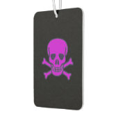 Paarse Schedel zwarte auto luchtverfrisser (Links)