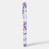 Paarse schelpen gepersonaliseerd Case-Mate iPhone case (Achterkant / Links)