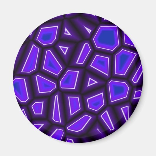 Paarse scherven magneet (Voorkant)