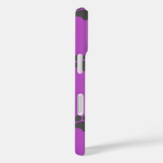 Paarse schilderafdrukken Case-Mate iPhone case (Achterkant / Rechts)