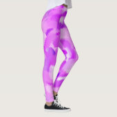 Paarse schildpad #3 leggings (Rechts)