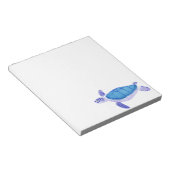 Paarse schildpad notitieblok (Schuin)