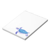 Paarse schildpad notitieblok (Linkerzijde)