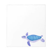 Paarse schildpad notitieblok (Voorkant)