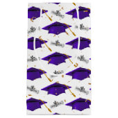 Paarse scholingscentra met diploma's klein cadeauzakje (Voorkant)