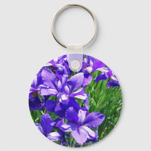 Paarse schoonheid sleutelhanger (Voorkant)