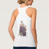 Paarse schoonheid tanktop (Achterkant)