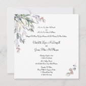 Paarse Schotse heide bruiloft (Voorkant)