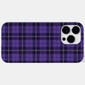 Paarse Schotse tartan Case-Mate iPhone Case (Achterkant (horizontaal))