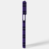Paarse Schotse tartan Case-Mate iPhone Case (Achterkant / Rechts)