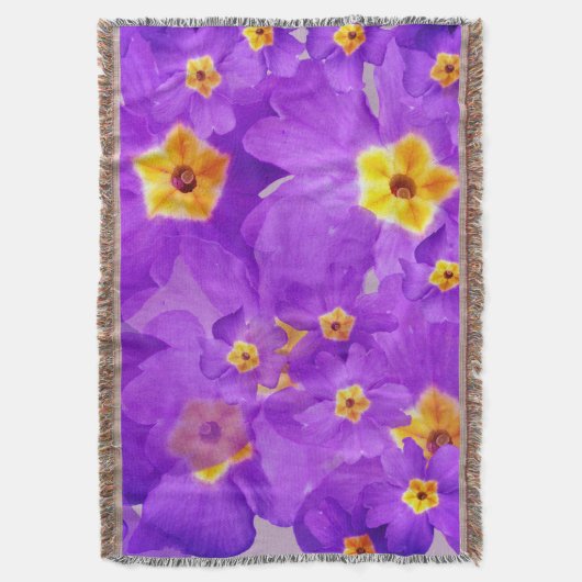 Paarse schroefband deken (Voorkant Verticaal)