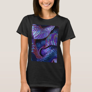 Paarse Schubben T-shirt