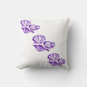 Paarse Seashells Kussen