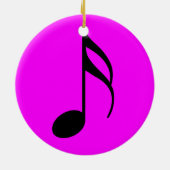 Paarse semi-quaver Ornament (Achterkant)