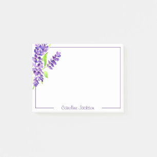 Paarse sering persoonlijk post-it® notes