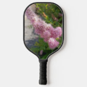 Paarse Seringbloem Bloem Botanische Pickleball Pad Paddle (Achterkant)