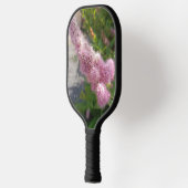 Paarse Seringbloem Bloem Botanische Pickleball Pad Paddle (Links)