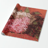 Paarse Seringen door Vincent van Gogh, Stilleven m Cadeaupapier (Uitgerold)