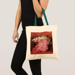 Paarse Seringen door Vincent van Gogh, Stilleven m Tote Bag