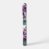 Paarse Seringen iPhone 15 Case (Linkerkant)