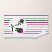 Paarse set handdoeken (Handdoek)