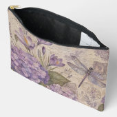 Paarse Shabby Chic Hortensia's Etui (Open)
