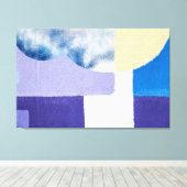 Paarse Shades Canvas Afdruk (Insitu (Houten vloer))