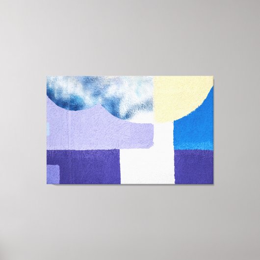 Paarse Shades Canvas Afdruk (Voorkant)