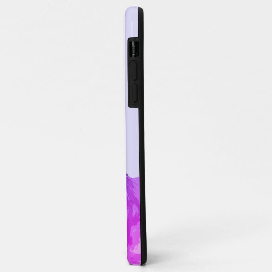 Paarse Shih Tzu iPhone 11 Pro Max Hoesje (Achterkant/links)