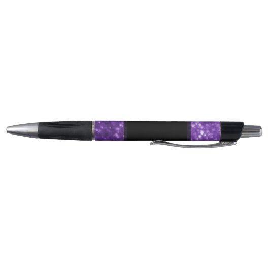 Paarse Shimmer Personalizeerde Emmy Style Ink Pen (Bodem)