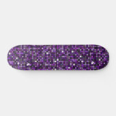 Paarse Shimmer Persoonlijk Skateboard (Horizontaal)