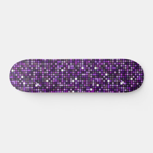 Paarse Shimmer Persoonlijk Skateboard (Horizontaal)
