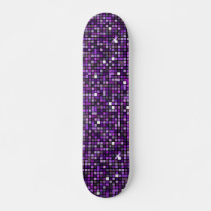 Paarse Shimmer Persoonlijk Skateboard