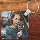 Paarse Shine. Shine. Helderheid. Shine. Shine. Sleutelhanger (Achterkant)