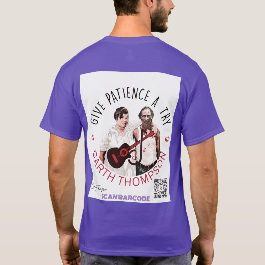 Paarse Shirt (Achterkant)