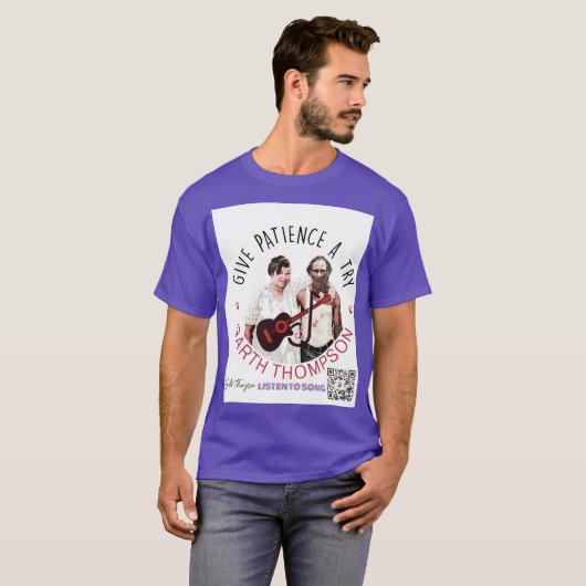 Paarse Shirt (Voorkant volledig)